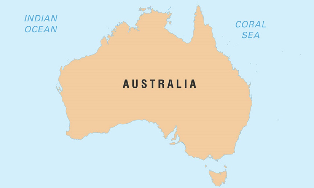 كم تبلغ مساحة قارة استراليا