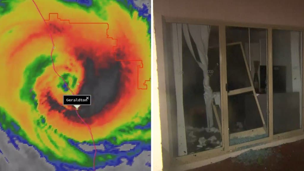 مقتل شخص وانقطاع الكهرباء عن آلاف المنازل جراء إعصار سيروجا