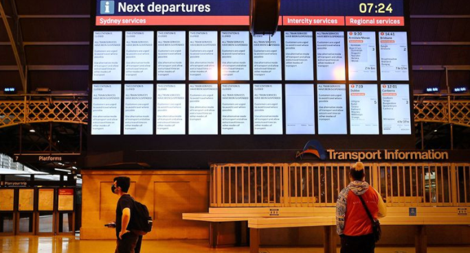 أزمة القطارات في سيدني مستمرة والحكومة تتقاذف الاتهامات مع اتّحاد RTBU