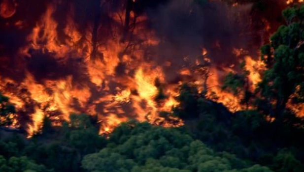 تخفيض مستوى تحذيرات الحرائق في بيرث مع استمرار أحدها جنوب المنطقة