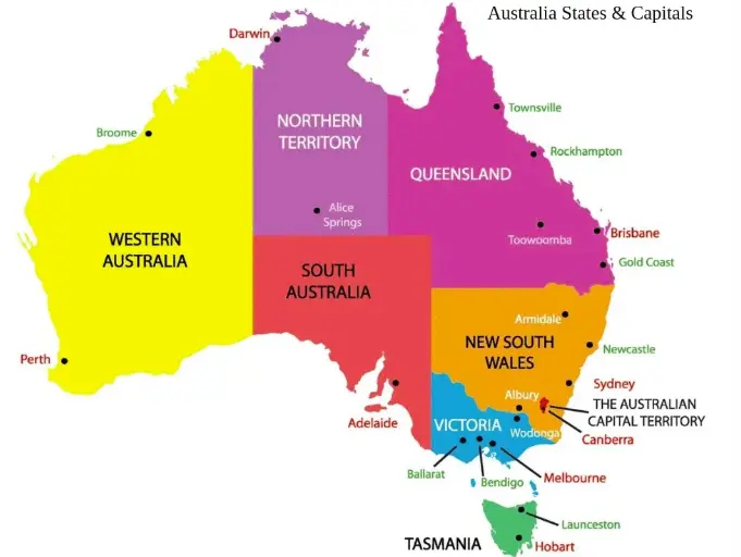 عاصمة استراليا وأهم المدن الرئيسية فيها