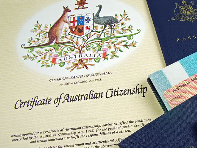 ميزات الجنسية الاسترالية