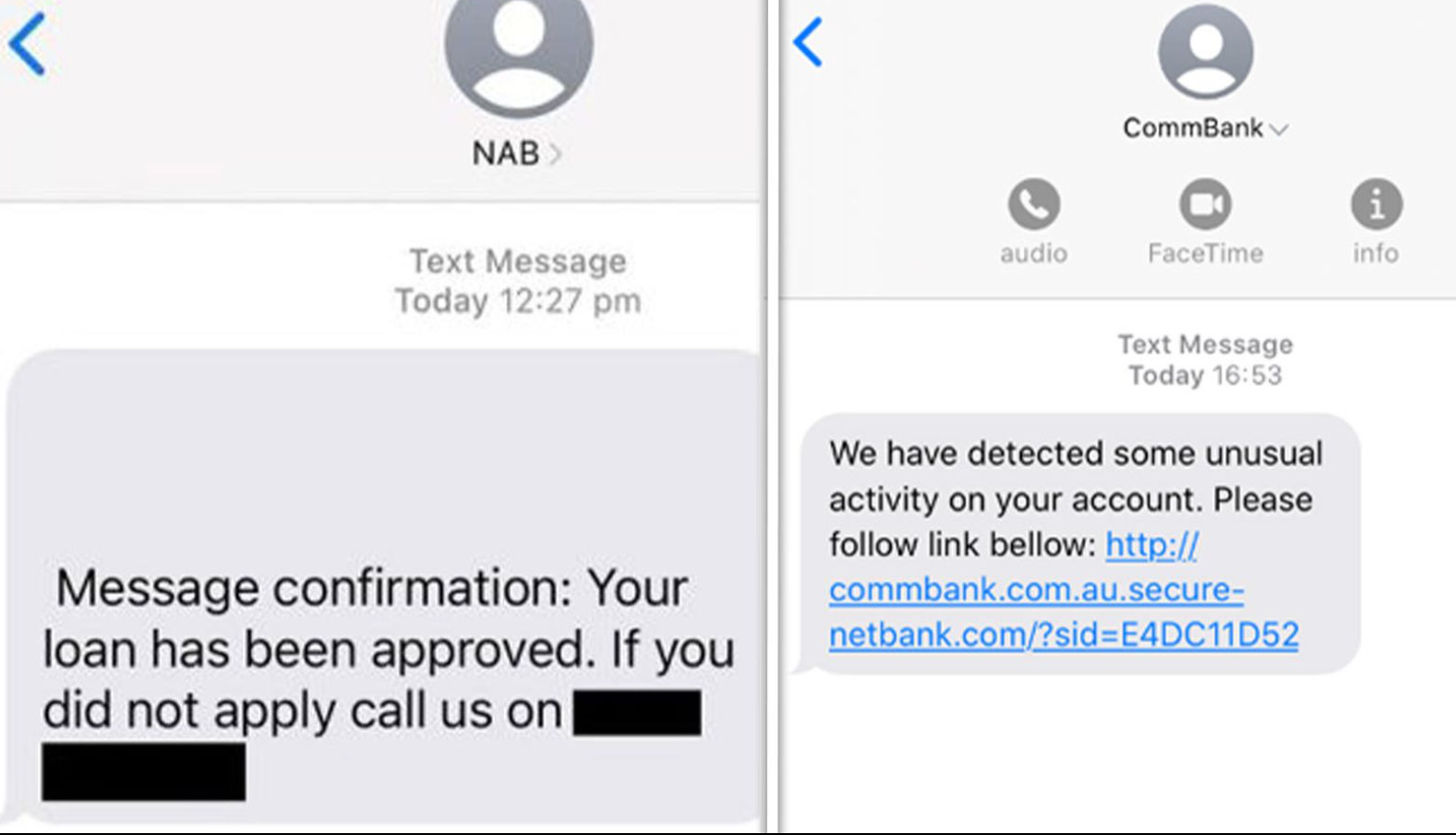 البنك الاحتياطي الاسترالي لا روابط ضمنية في الرسائل النصية بعد الآن!