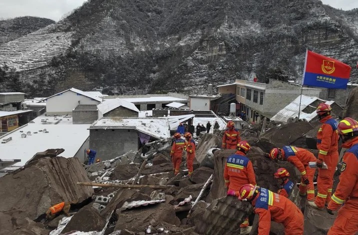 الصّين: انهيارات أرضية مفاجئة في منطقة جبلية تودي بحياة 47 شخصاً